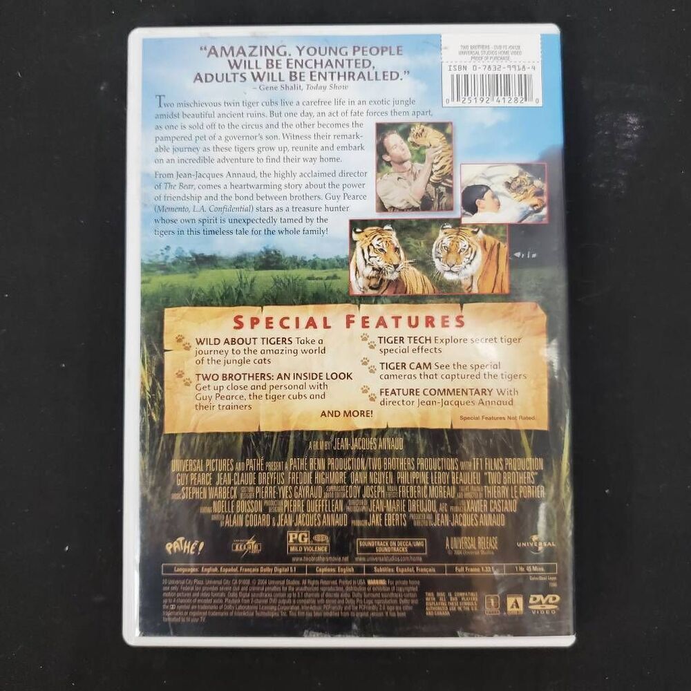 Two Brothers [DVD] - Picture 4 of 4